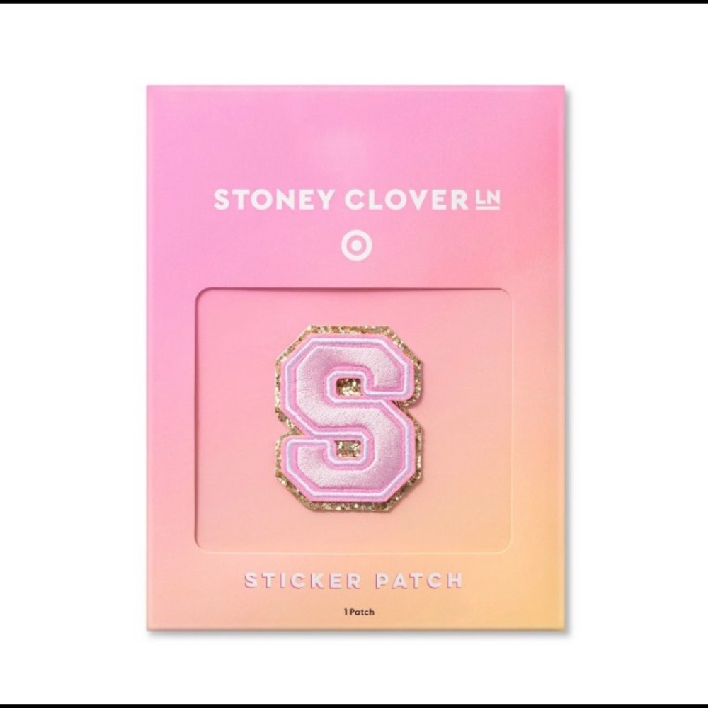 Stoney clover lane | letter S patch